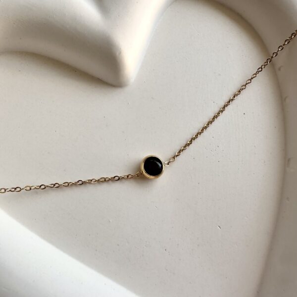 Black zircon bracelet