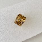 Crisscross Zircon Ring