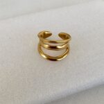 3 Lines cuff Ring