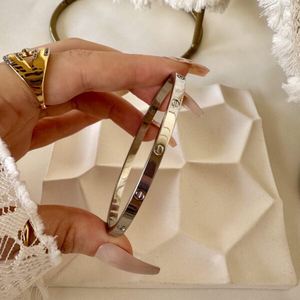 Cartier silver bracelet