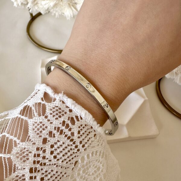 Cartier silver bracelet