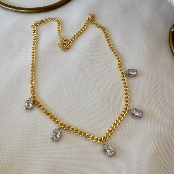 Gourmet diamond necklace