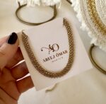 Golden chain necklace