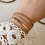 Triple snake bracelet