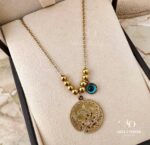 Lira & ball necklace