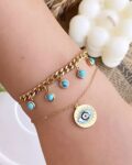 Evil eye bracelet