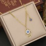 Hamsa necklace