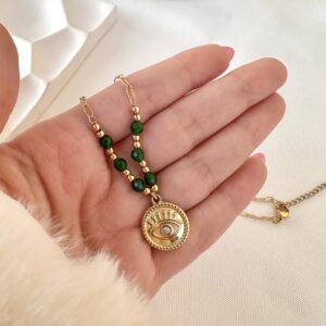 Evil eye necklace