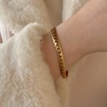 Wide Twisted bracelet