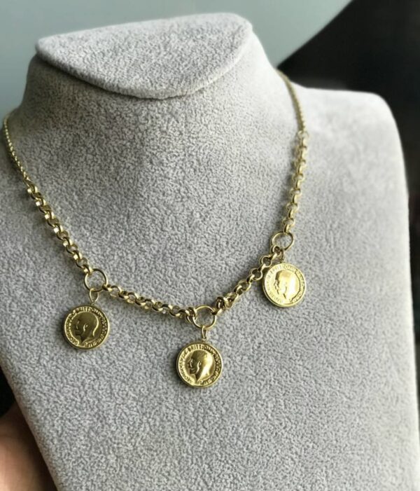 Coins necklace