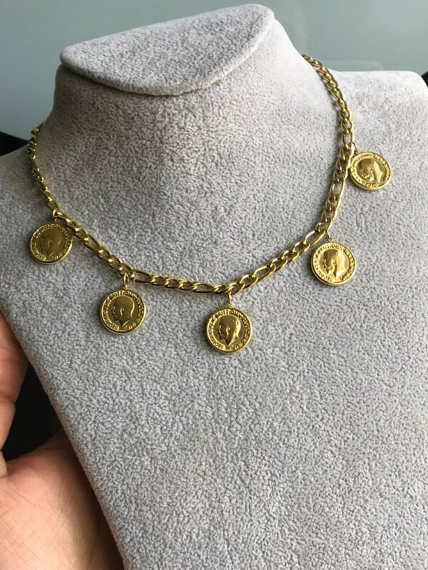 Coins necklace