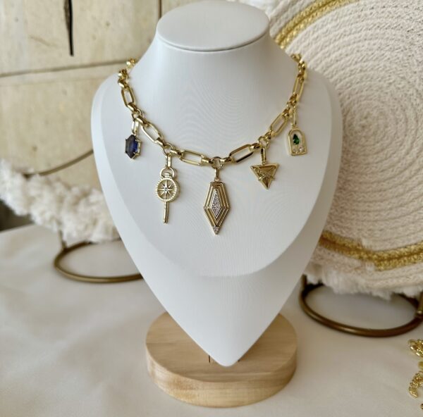 Toys zircon necklace