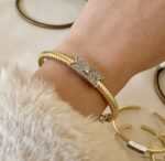 Diamond bangle