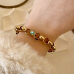 Gourmet evil eye bracelet