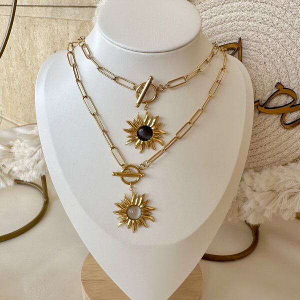 Sun necklace