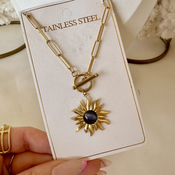 Sun necklace
