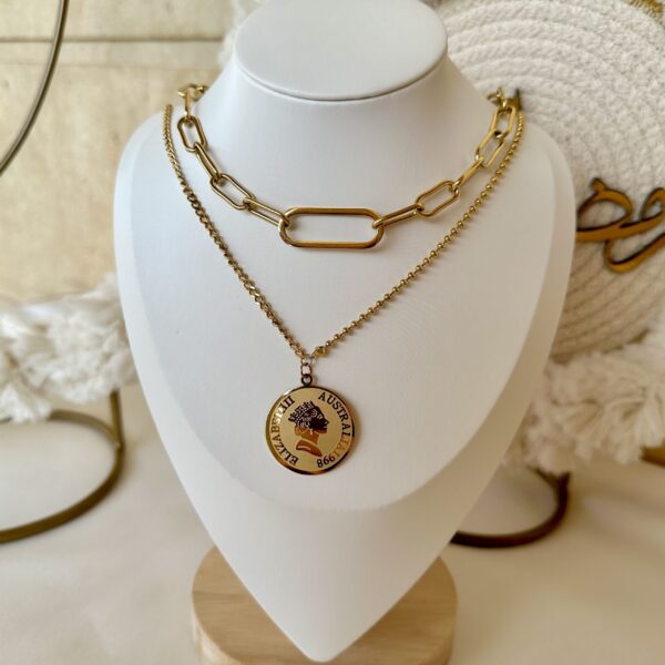 Coins necklace