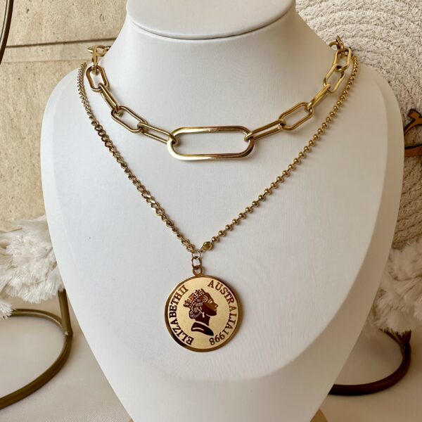 Coins necklace