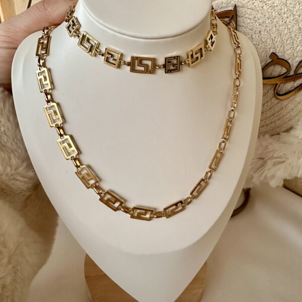 Set fendi necklace & bracelet