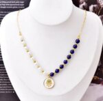 Color pearl necklace