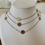 Circle chocker necklace