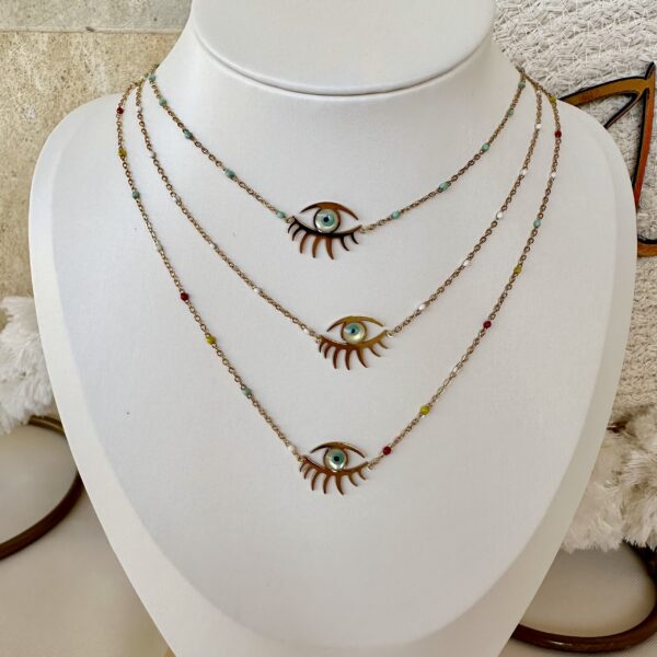 Evil eye necklace