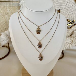 Hamsa necklace