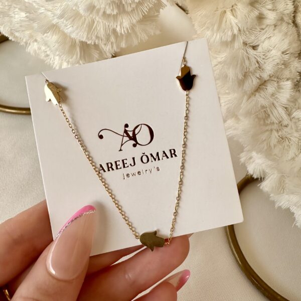 Hamsa chocker necklace