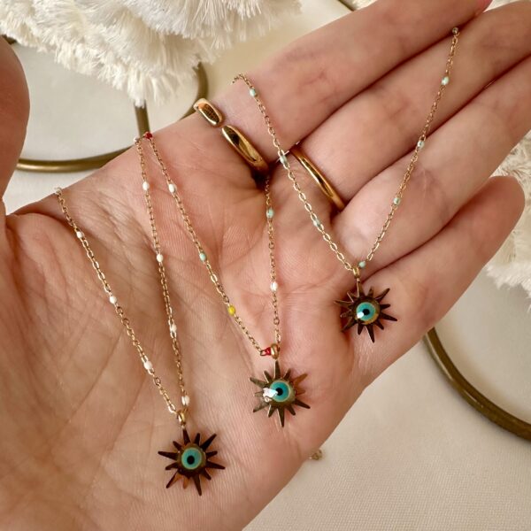 Evil eye necklace