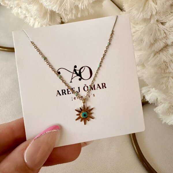 Evil eye necklace