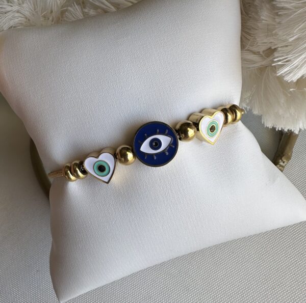 Evil eye bracelet