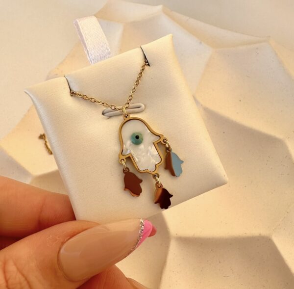 Hamsa necklace