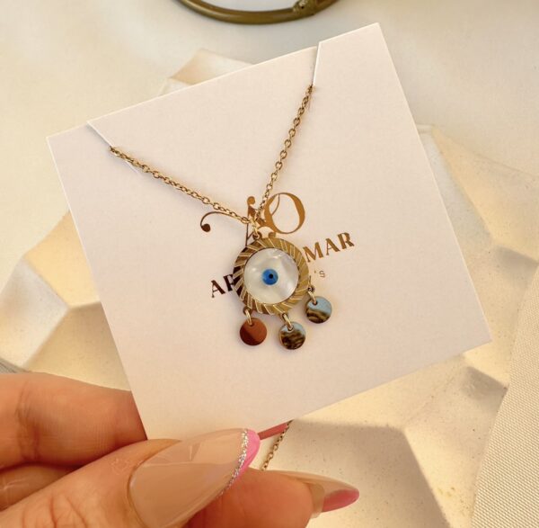 Evil eye necklace