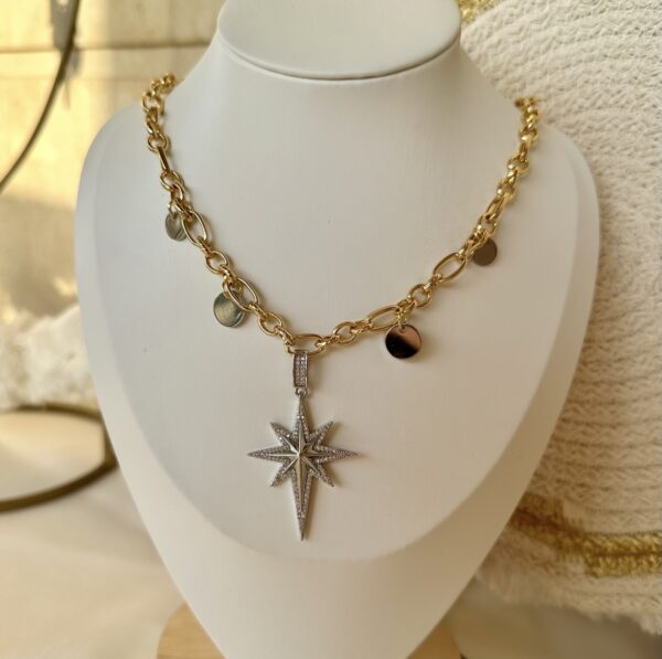 Cartier with sparkle necklace