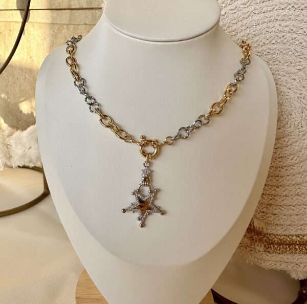 Cartier with star necklace