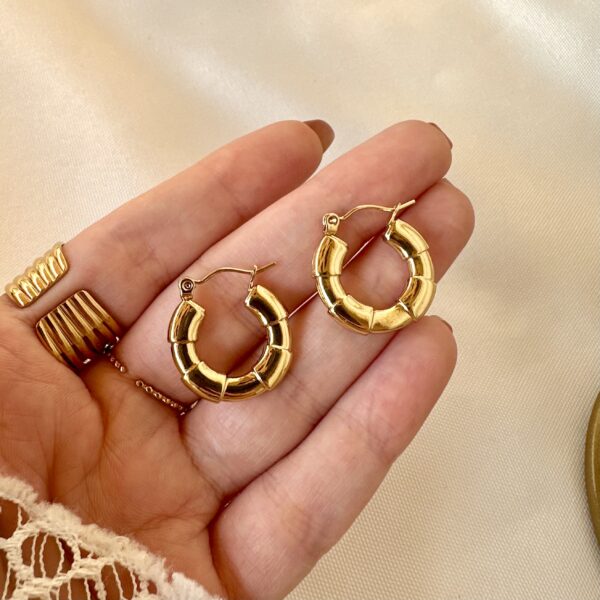 Hoop Round earrings