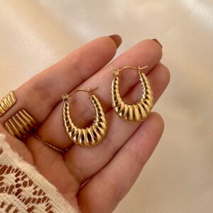 Hoop earrings