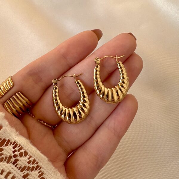 Hoop earrings