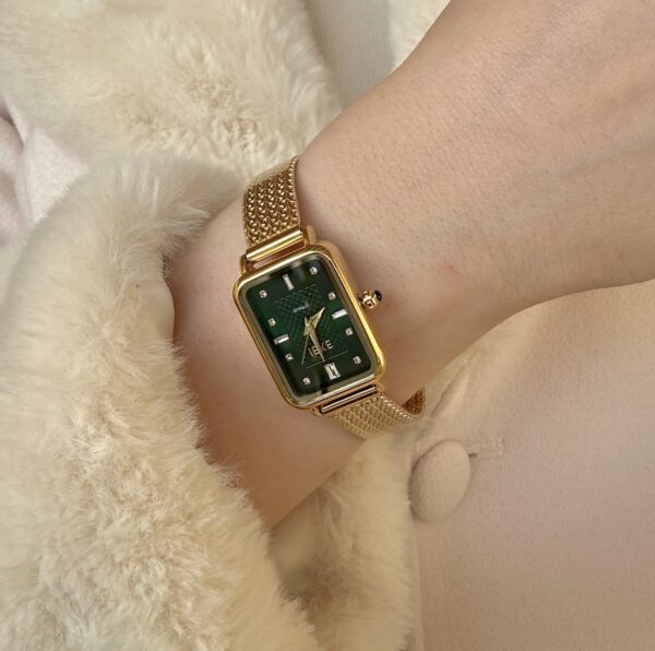 ieke Green classic zircon watch