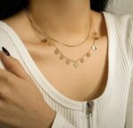 Layer charms necklace