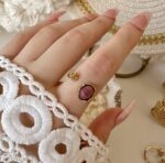 Ruby chunky Ring