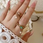 Stone chunky Ring