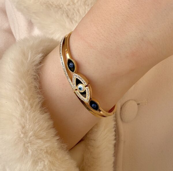 Evil eye bracelet