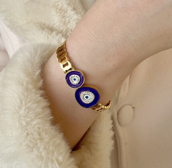 Evil eye bracelet