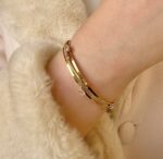 Snake crystal bracelet