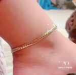 Twist basic anklet