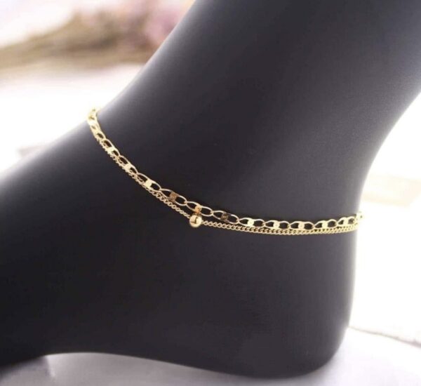 Layer Cartier anklet
