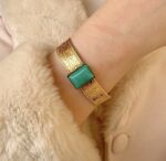 Square Turquoise bracelet