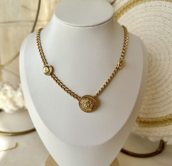 Golden Versace necklace