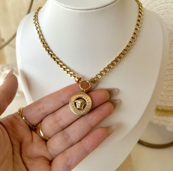 Golden Versace necklace
